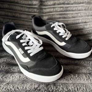 Vans Black and White Women's Sneakers